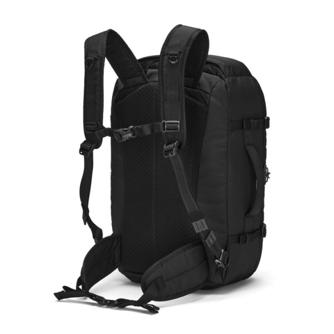 Картинка рюкзак для путешествий Pacsafe Vibe 40L черная смола - 7