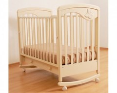 Кровать Гандылян Джулия Бабочка К2002-24 слоновая кость