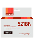 Картридж EasyPrint IC-CLI521BK для Canon PIXMA iP4700, MP540, 620, 980, MX860, черный, с чипом