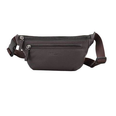 C800045 BROWN Сумка поясная MP