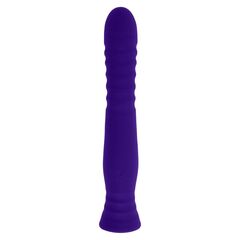 Фиолетовый вибростимулятор Trixxxie - 22,2 см. - 