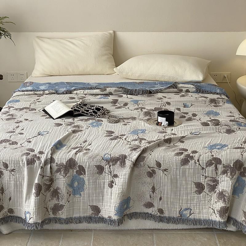 Плед Zephyr home Муслин 150х200 Синий
