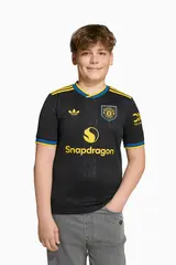 Футболка adidas Manchester United 25/26 3rd Junior - черный