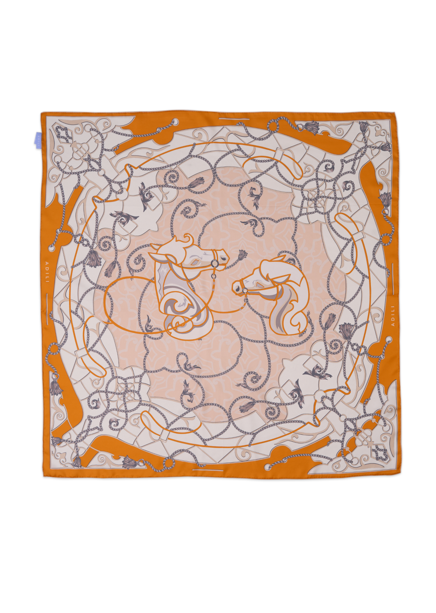 ПЛАТОК ШЕЛК ДВУХСТОРОННИЙ | 90х90 см | 