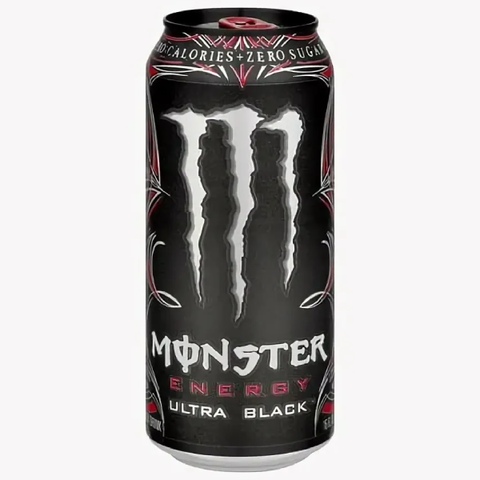 Энергетический б/а напиток Монстер Energy Zero Ultra Black Monster, 500 мл
