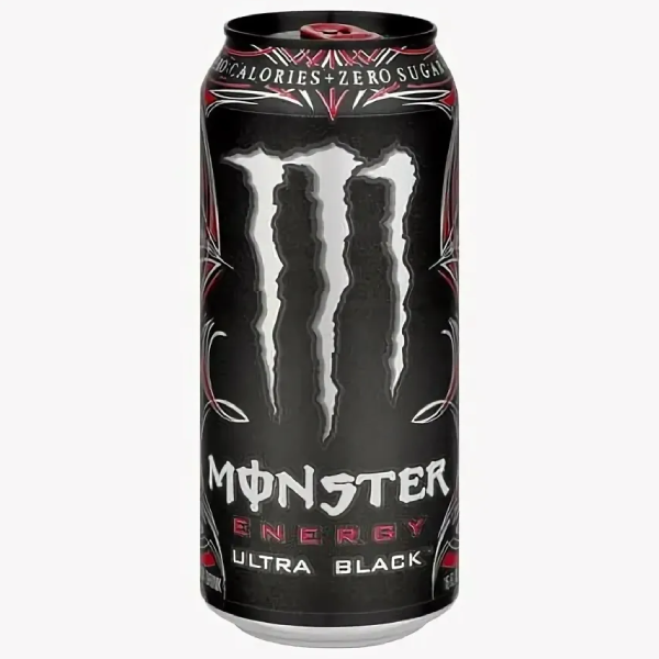 Энергетический б/а напиток Монстер Energy Zero Ultra Black Monster, 500 мл