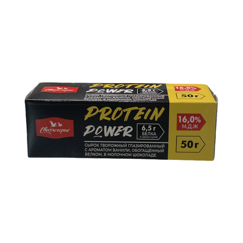 Сырок творожн.Свитлогорье Protein Power 16% 50г