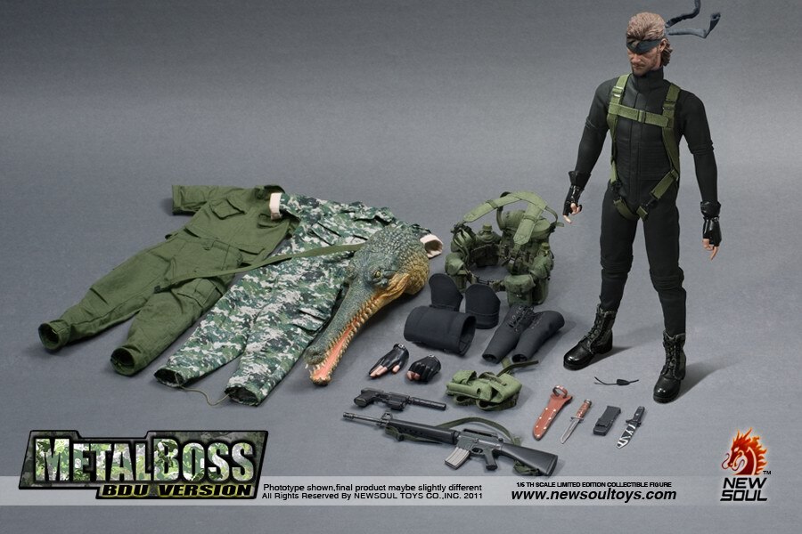 Фигурка Нейкид Снейк из игры Метал Гир 3