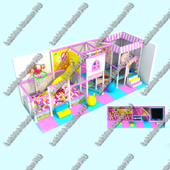 Детский игровой лабиринт "Детский мир"