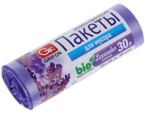 Grifon Пакеты для мусора Микс 30л 20шт в рулоне