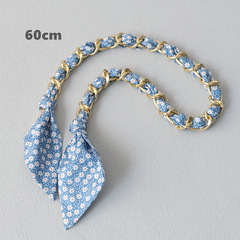 Ручка из цепочки(золото) с платком S-39