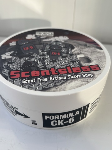 Мыло для бритья Phoenix Scentsless Scent Free CK-6 формула 113 гр