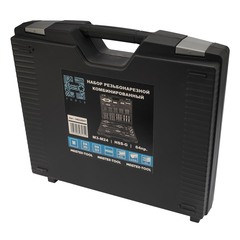 Набор метчиков и плашек M3 -M24 HSS-G 64пр H-Tools 340240HT (З)