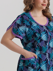 1354В Халат на молнии