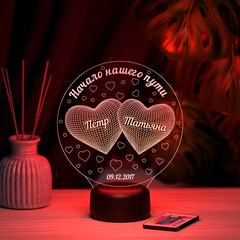 3Д-светильник 