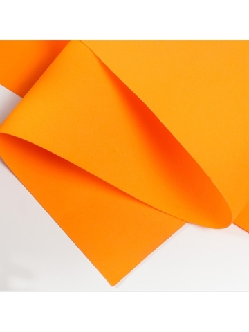 Фоамиран Иранский 2мм/60х70см оранжевый (5шт)