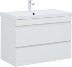 Aquanet 335872 Тумба с раковиной Нота new 90 цв.белый глянец (335872) фото