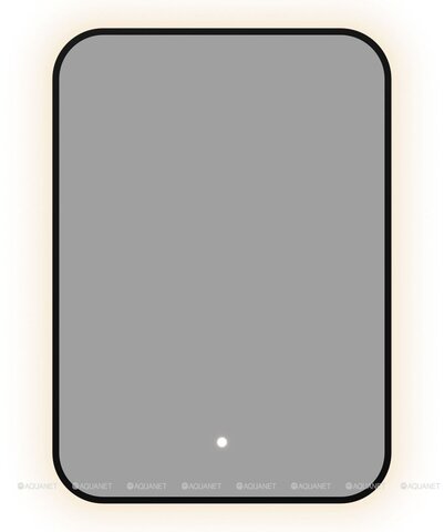 Aquanet 367648 Зеркало Контур 500х700 LED ТХ цв. черный (367648)
