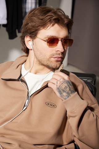 Свитшот Cappuccino на молнии