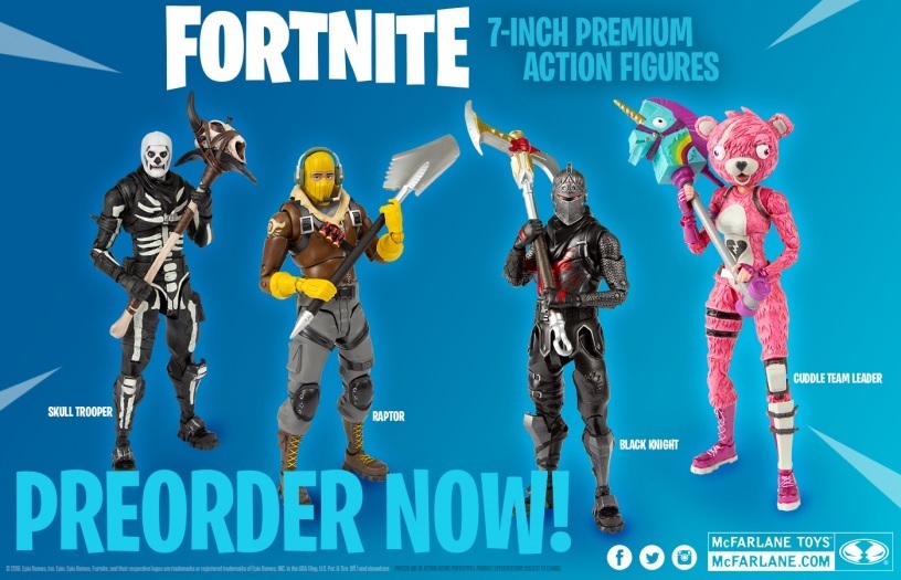 Фортнайт фигурки подвижные в ассортименте