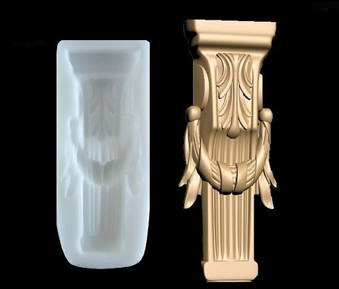 Силиконовый молд № 1810 Пилястра
