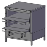 Печь хлебопекарная ЦМИ ХПЭЦ-2 пар
