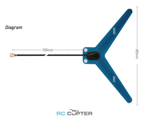 Антенна RUSHFPV 1.3G Ipex