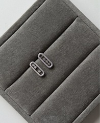 Серьги Spark silver