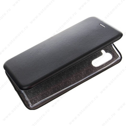 Чехол-книжка для Samsung Galaxy Note 10 Plus - book case книжка черный