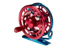 Купить недорого катушку инерционную Higashi H-60 Blue/Red