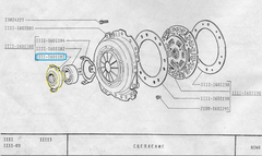 ПОДШИПНИК ВЫЖИМНОЙ ОКА