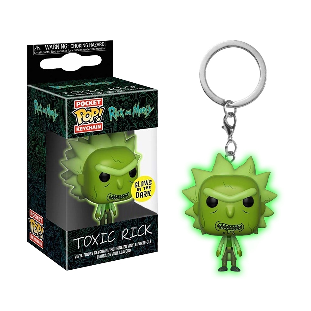 Брелок Funko POP! Overwatch: Toxic Rick – купить за 700 руб | Чук и Гик ...