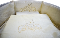 Комплект в люльку Nuovita "Sogni d'oro", 6 предметов. (champagne / шампань)