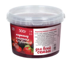 Мармелад Ежевика с клубникой 500 гр. Сам бы ел