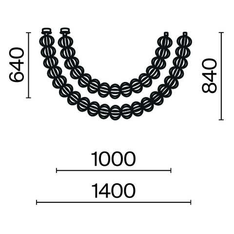 Подвесной светодиодный светильник Maytoni Golden Cage MOD216PL-L42G3K