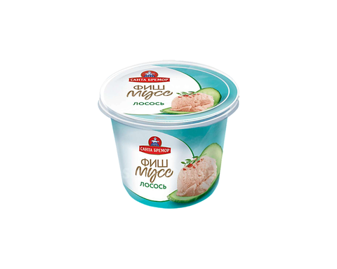 Паста Фиш-мусс Санта Бремор из тресковых рыб с лососем 140г, шт