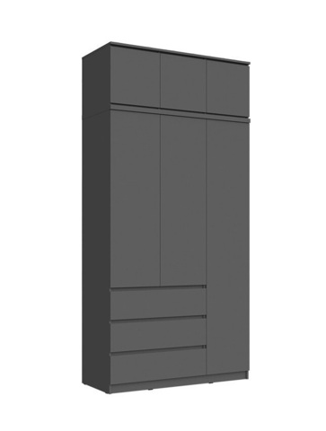 шкаф ЧЕЛСИ (графит) 1,2 м
