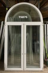 Окно Пластиковое Б/У Арочное 254 (181) (в) х 147(ш)