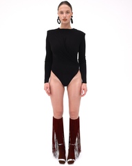 Гольфы с бахромой Пыльное Мерло