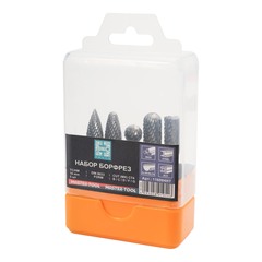 Набор бор-фрез твердосплавных 5шт HM S=6мм Mini-Box H-Tools 116004HT