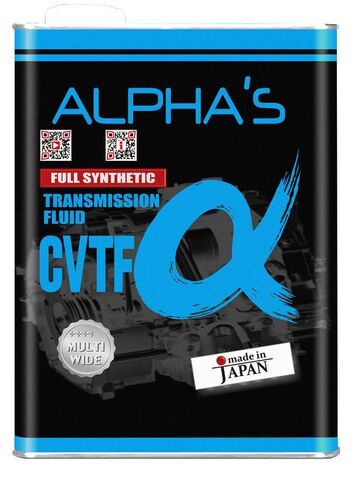 Жидкость для вариаторных КПП ALPHA'S 792544 CVTF SYNTHETIC 4L