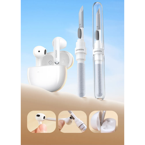 Многофункциональная ручка для чистки наушников  UGREEN CP01 (55292) Multifunction Earbuds Cleaning Pen - Gray