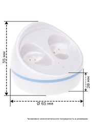 Зарядный кейс для беспроводных наушников Samsung Galaxy Buds+ (CH-SM170)