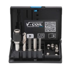 Набор для восстановления резьбы М 5,0х0,8 15пр V-Coil Rapid Volkel 04309