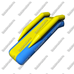 Модуль аквапарка «Малый скат» 3,3×1,5×2,3 м