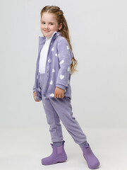 брюки  для девочки  ФЛ 40006-1/6 ГР