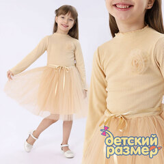 Платье с брошью (лапша) 110-122