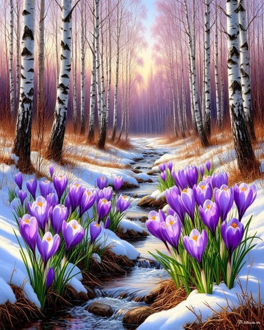 Картина по номерам 