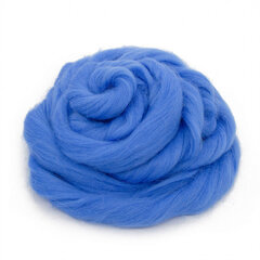 Шерсть для валяния "ТРО", полутонкая шерсть, 100г, лесной колокольчик