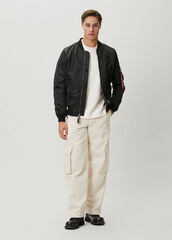 Бомбер Alpha Industries L-2B Blood Chit Gen II Black (Черный)